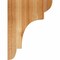 Ekena Millwork New Brighton Rough Sawn Corbel, Western Red Cedar, 6"W x 12"D x 16"H COR06X12X16NEB00RWR - alternate 4